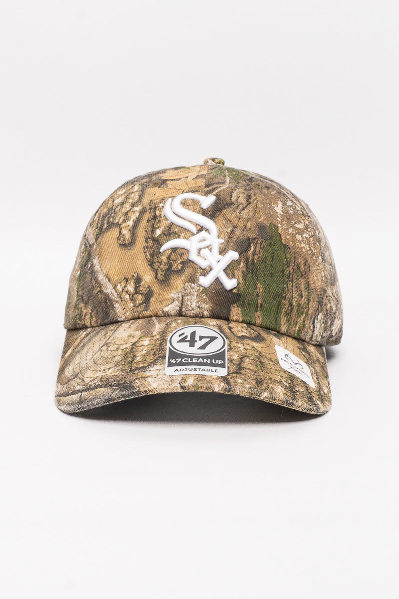 Chicago White Sox Realtree Camo Clean Up Cap - Womens