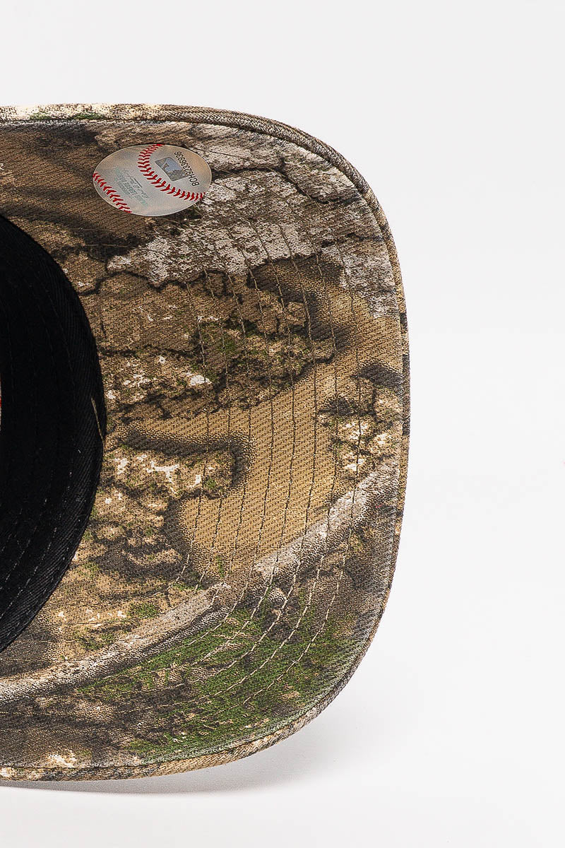 Detroit Tigers Realtree Camo Clean Up Cap - Womens