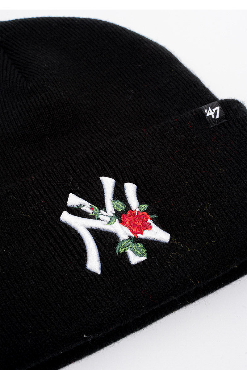 47 NY Yankees Knitted Rose Beanie