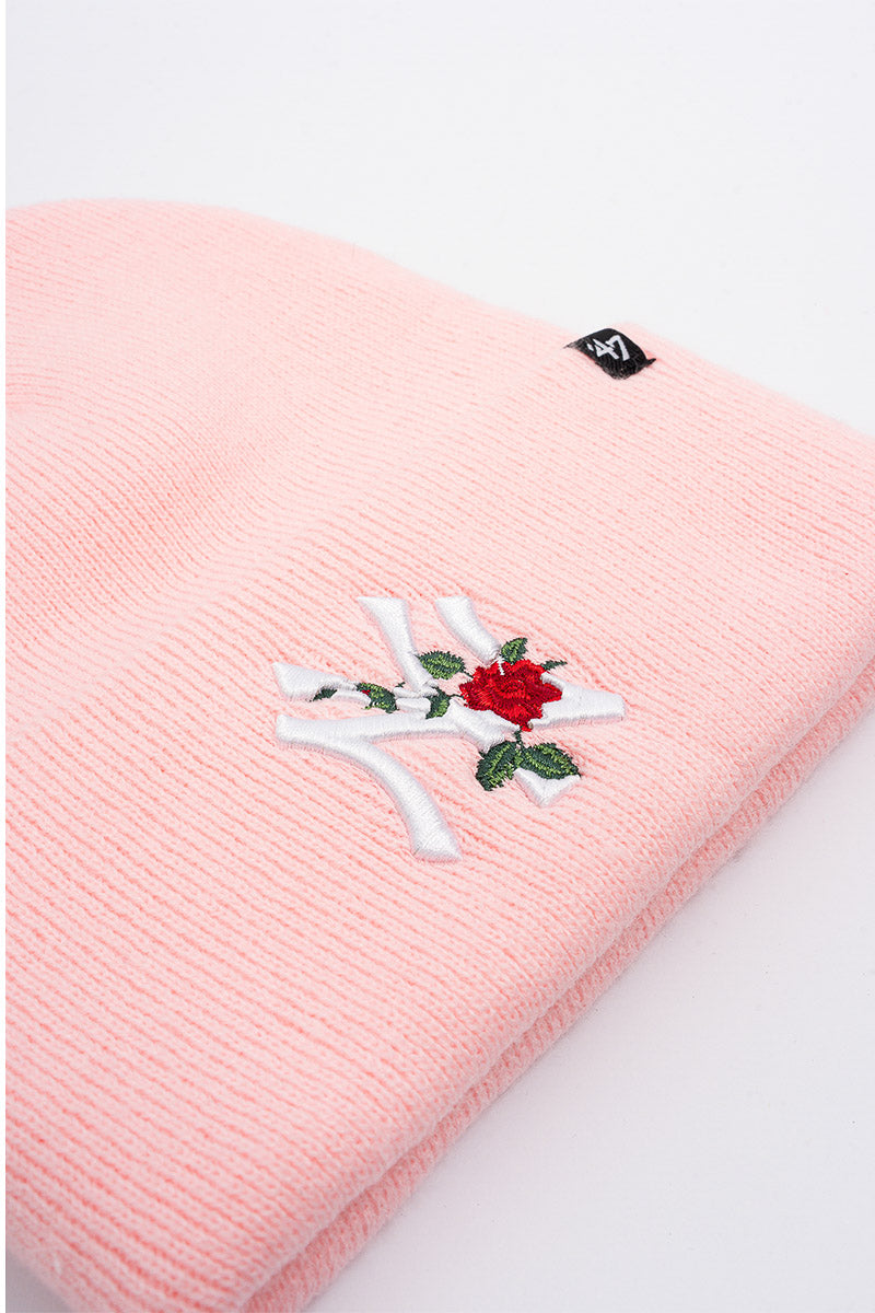 47 NY Yankees Knitted Rose Beanie