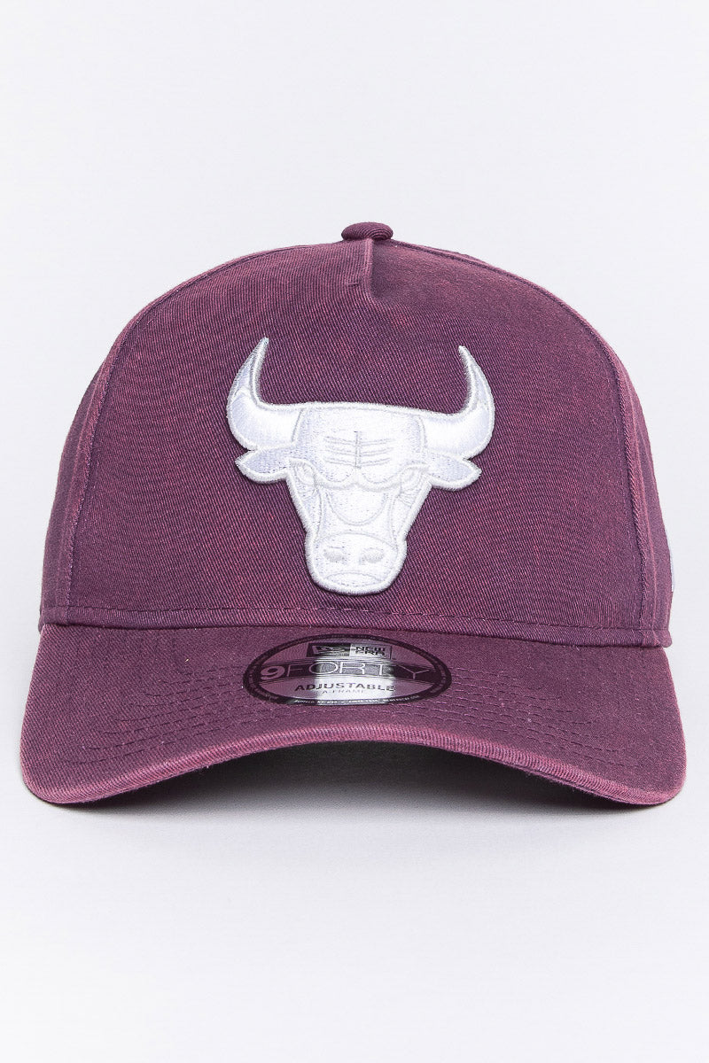 Chicago Bulls Damson Snow Wash 940AF Snapback