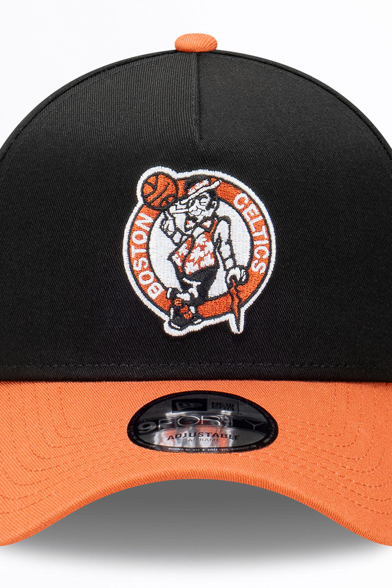Boston Celtics Burnt Redwood Two-Tone 940AF Snapback