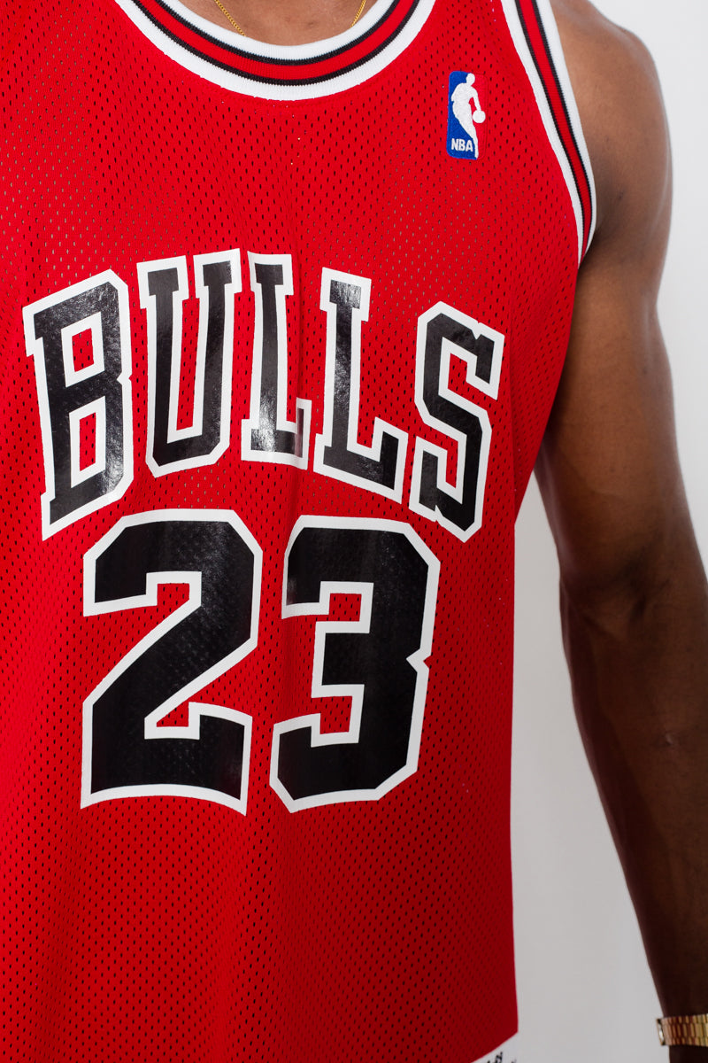 Michael Jordan Authentic HWC 88-89 Jersey - Red – Stateside Sports