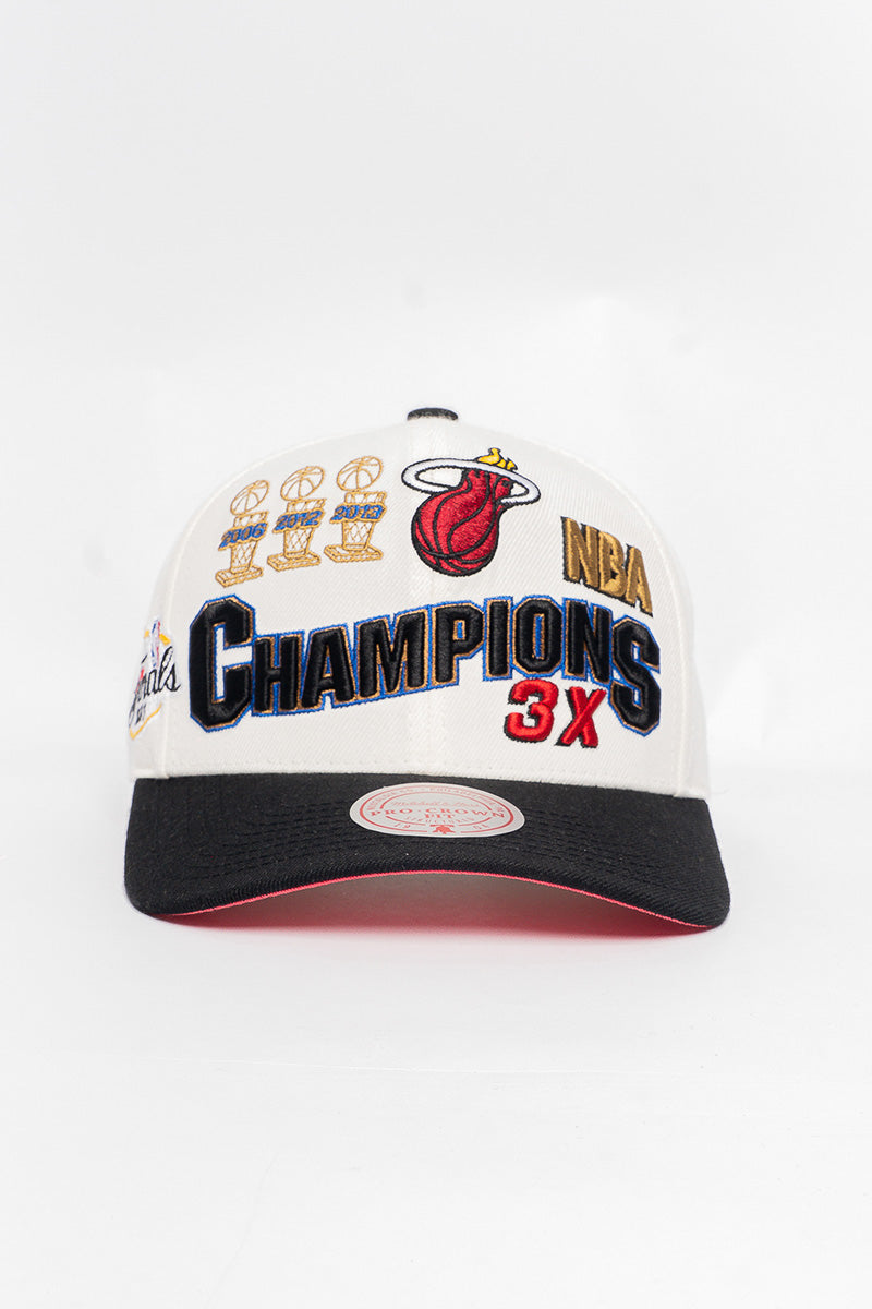 Miami Heat Pro Crown Championship Cap