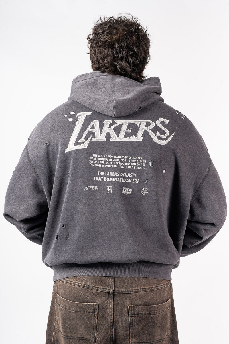 LA Lakers Chrome Logo Pullover Hoodie - Mens