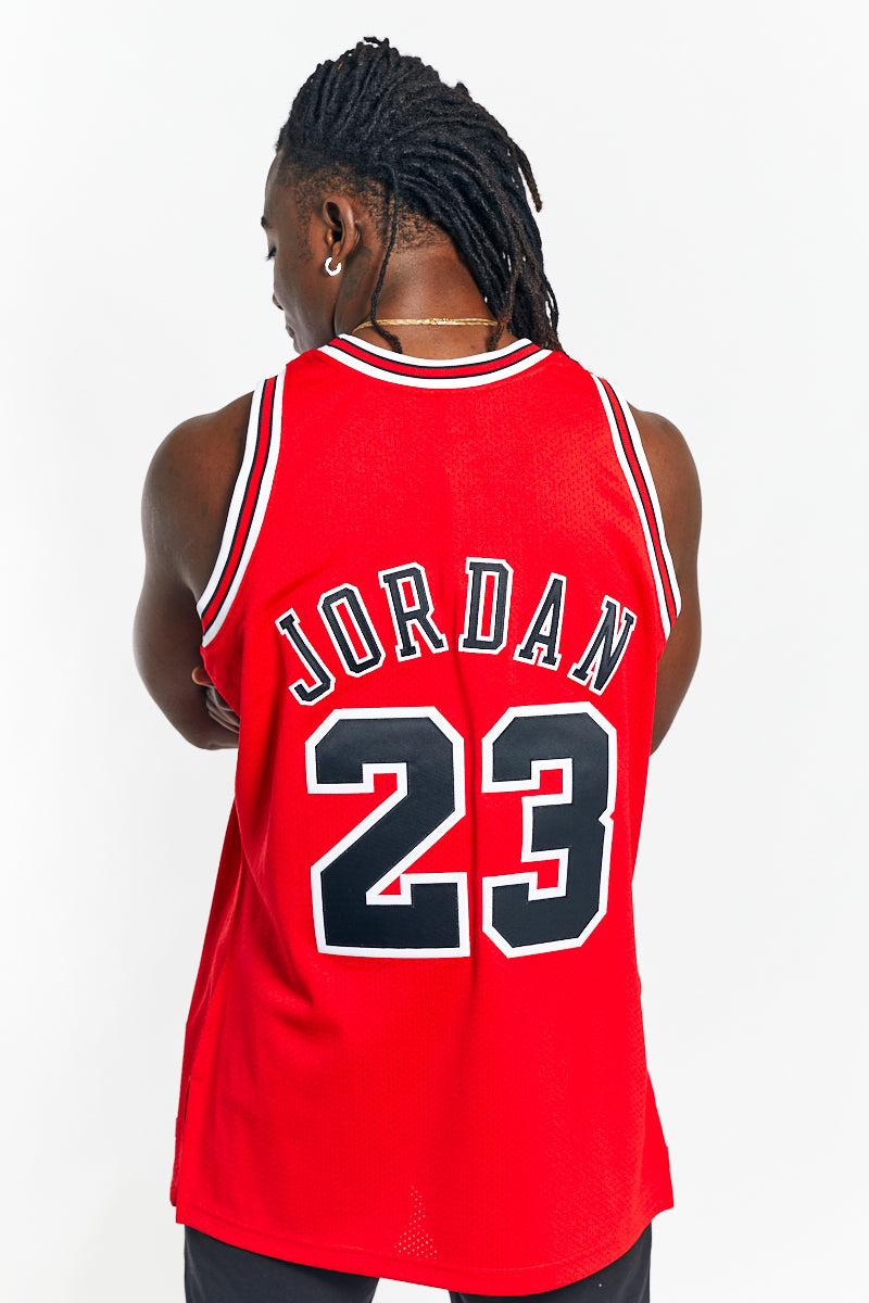 Michael Jordan 97-98 Authentic Hardwood Classic NBA Jersey