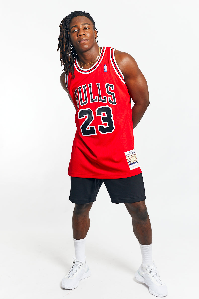 Michael Jordan 97-98 Authentic Hardwood Classic NBA Jersey