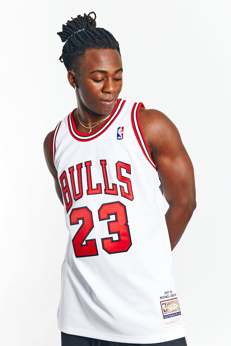 Michael Jordan 97-98 Authentic Hardwood Classic NBA Jersey