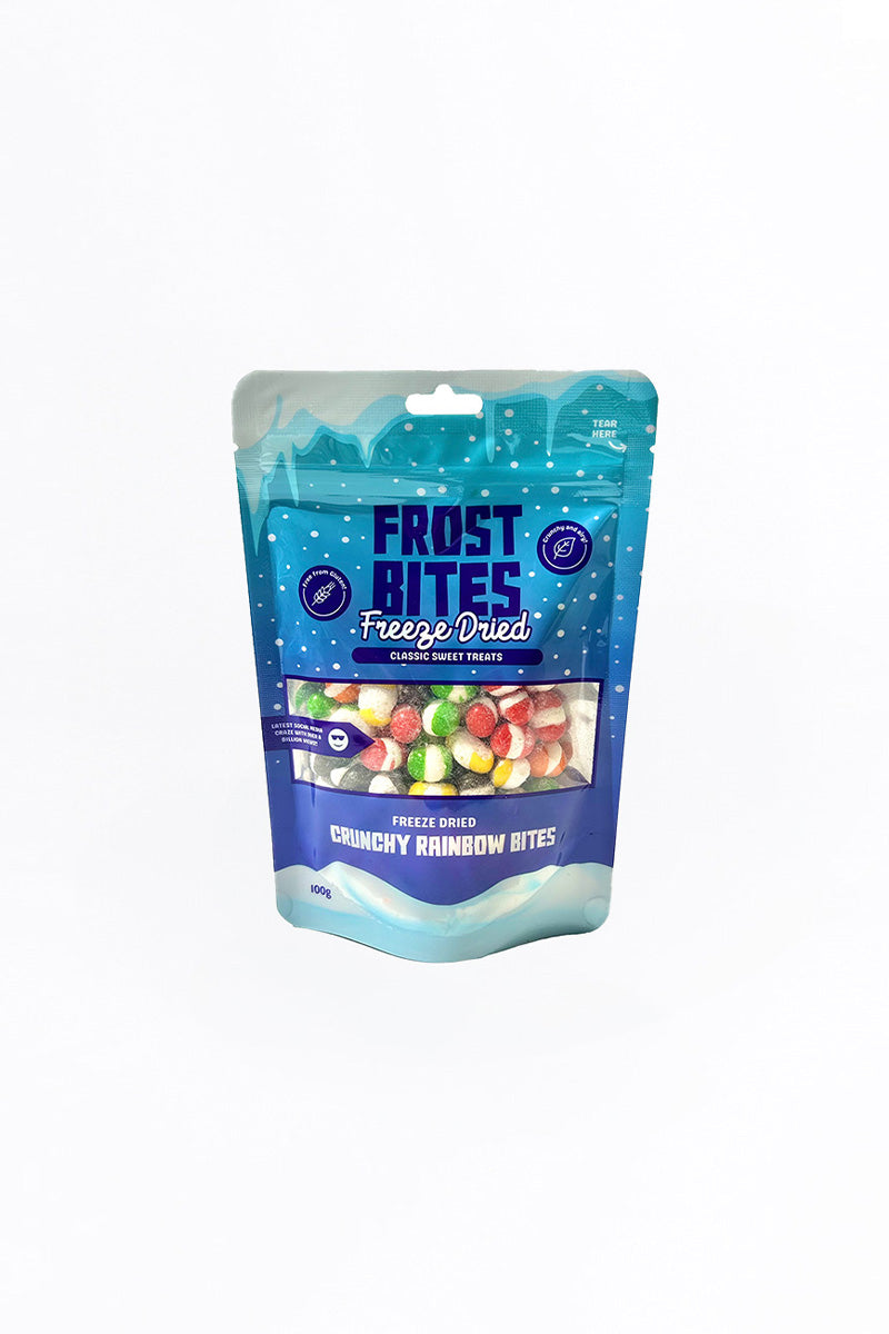 Freeze Dried Crunchy Rainbow Bites 100g