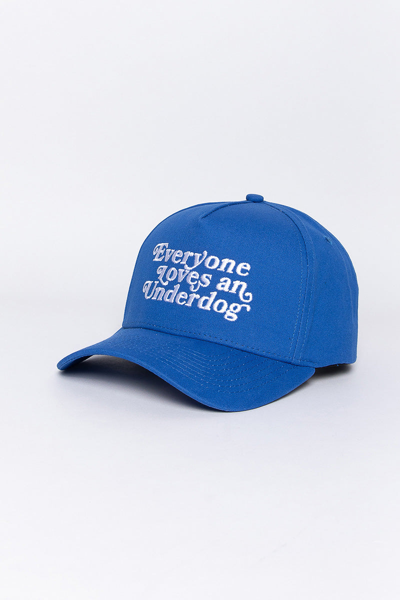 Everyone Loves an Underdog Blue Snapback