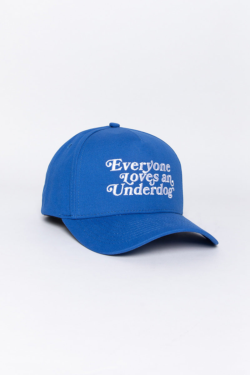 Everyone Loves an Underdog Blue Snapback