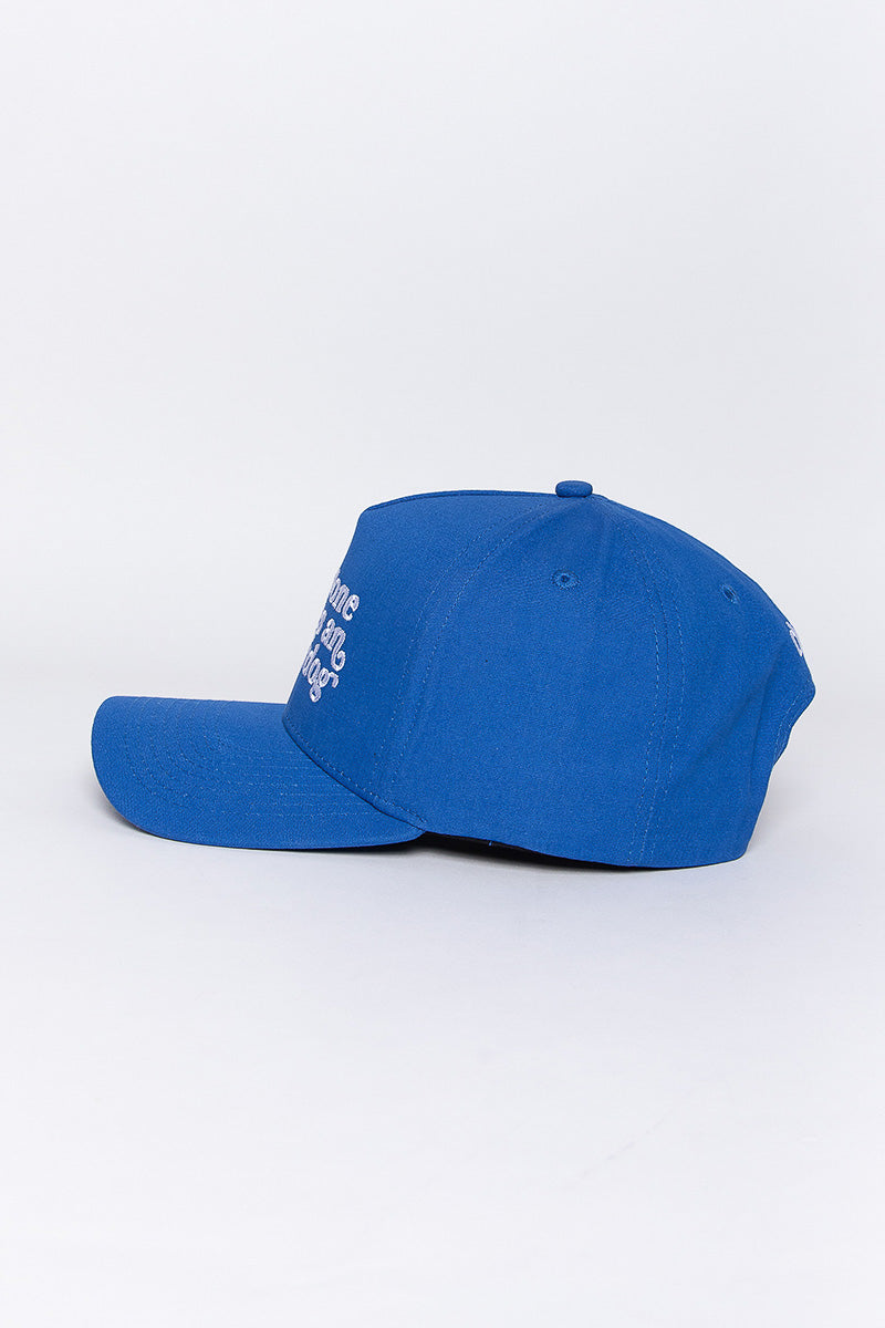 Everyone Loves an Underdog Blue Snapback