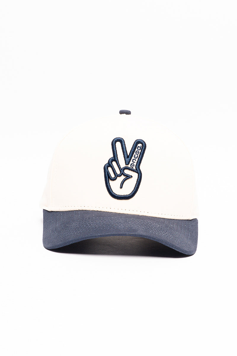 Deuce 2-Tone Peace Curved Snapback