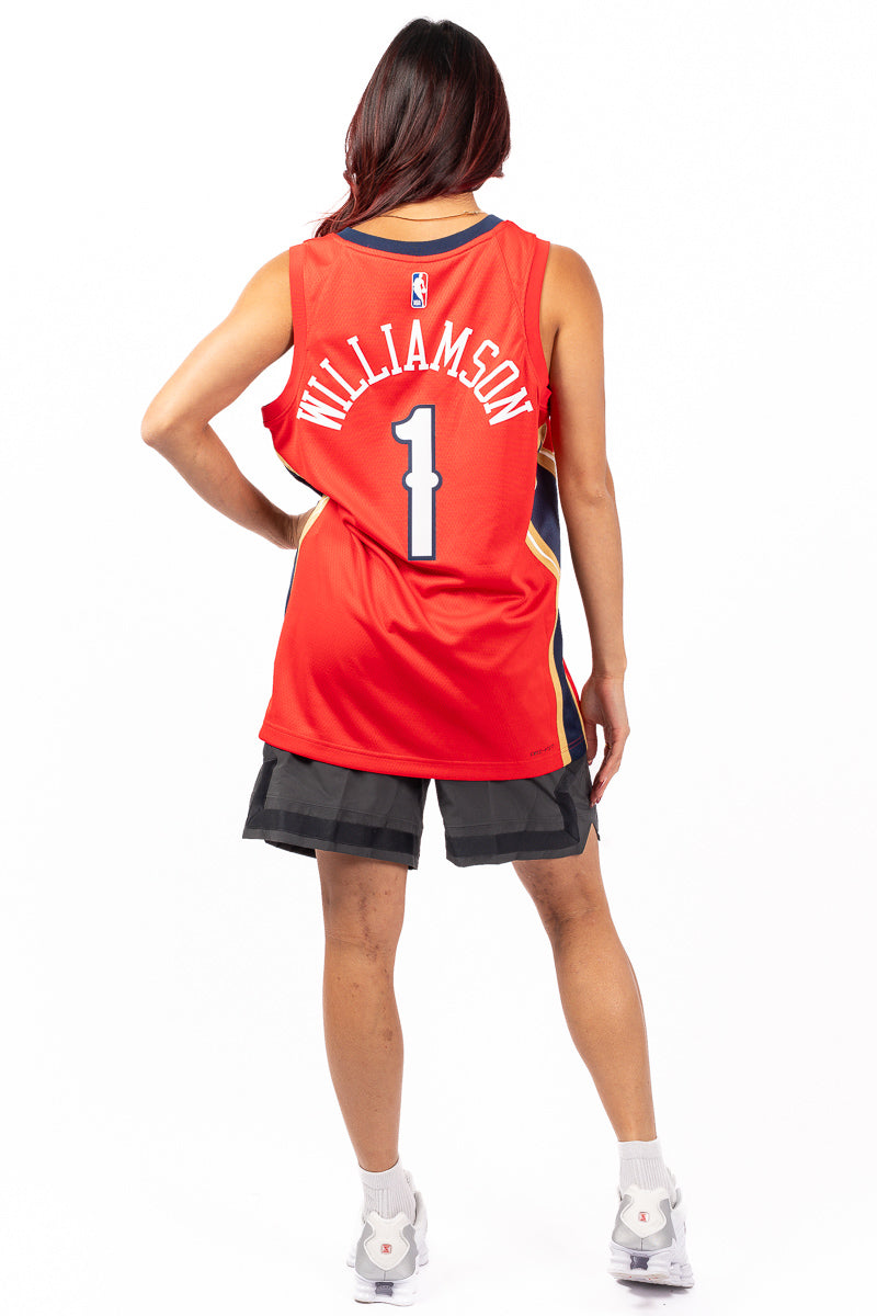 Zion Williamson Statement NBA Swingman Jersey - Womens