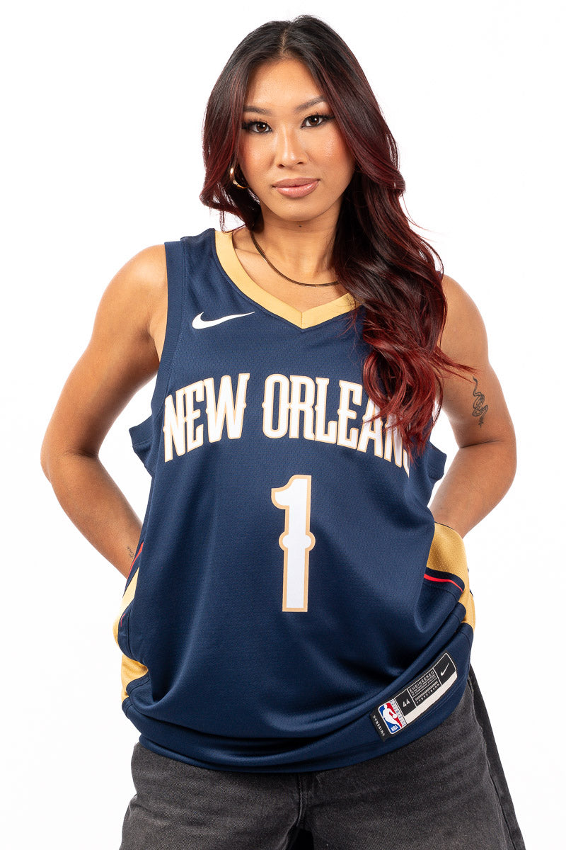 Zion Williamson NBA Swingman Jersey - Womens