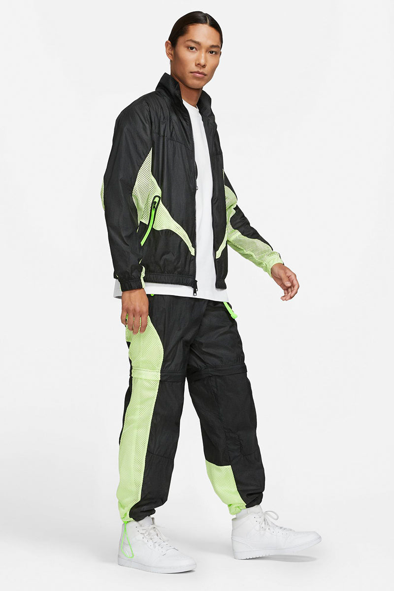 Jordan 23 Engineered Track Jacket in Light Lime Green/Black