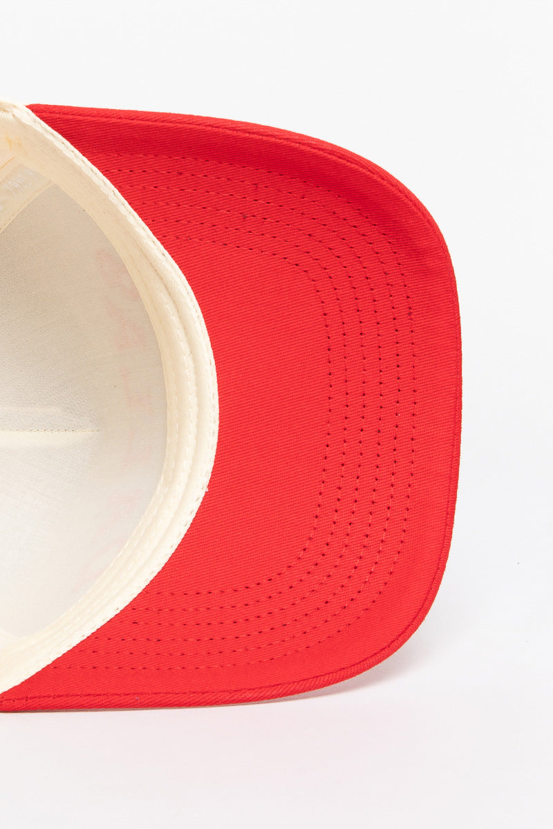 Dallas Snapback - White/Red