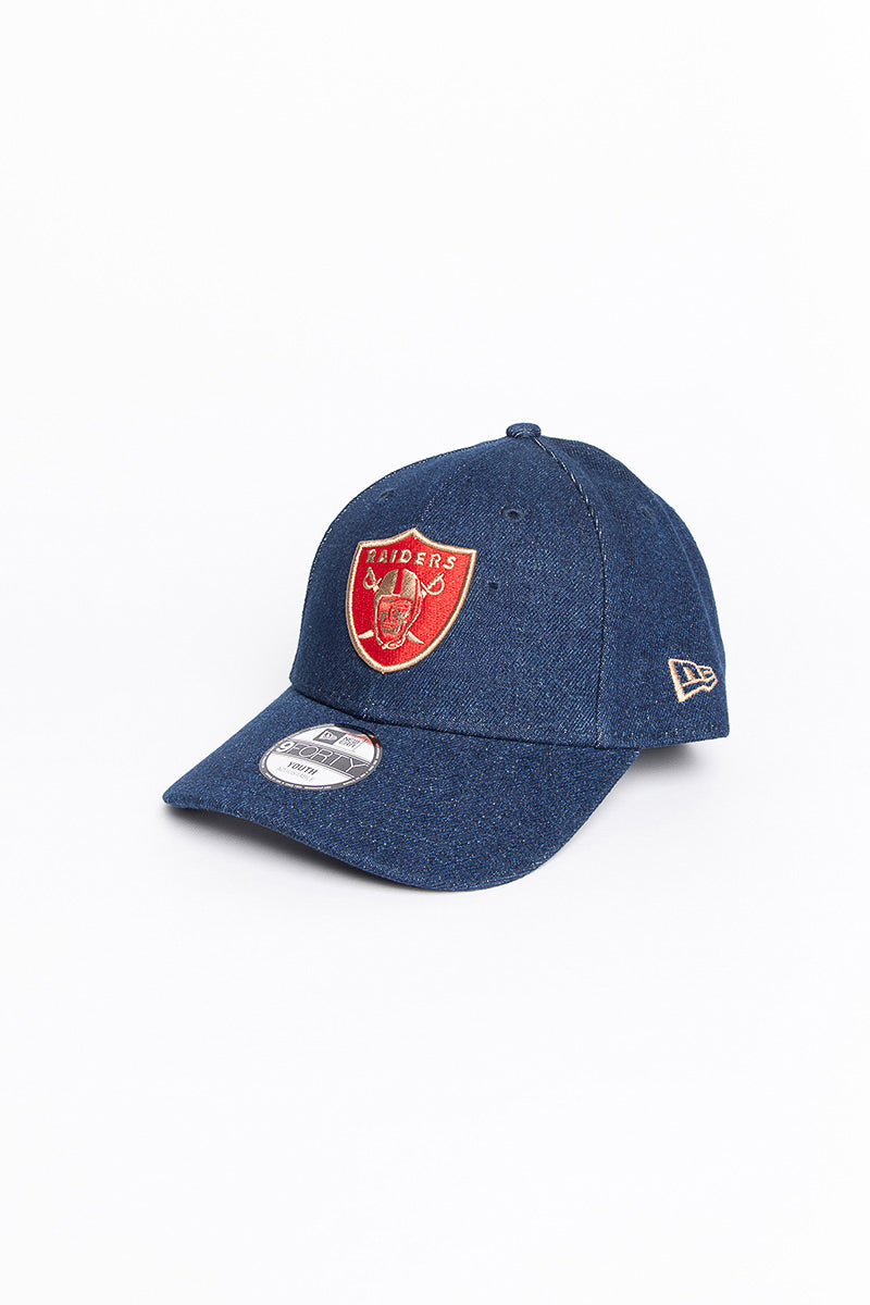 Las Vegas Raiders Navy Denim Kids 940