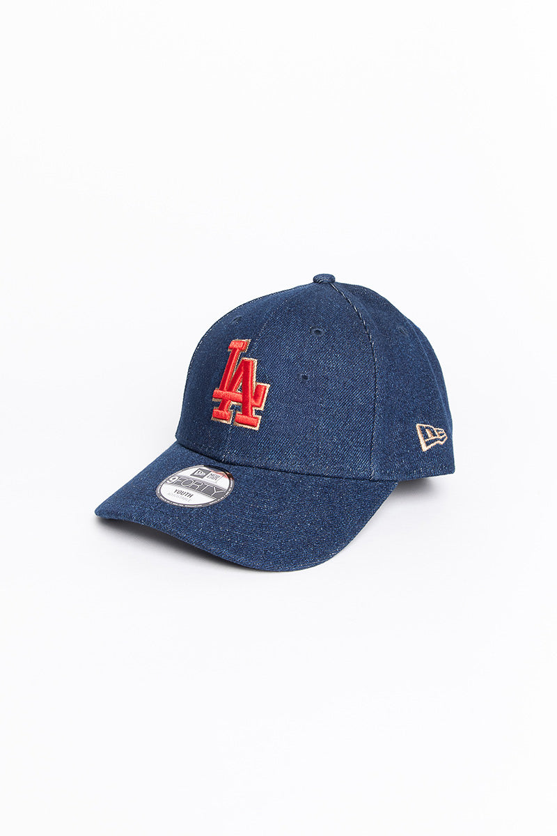 LA Dodgers Navy Denim Kids 940