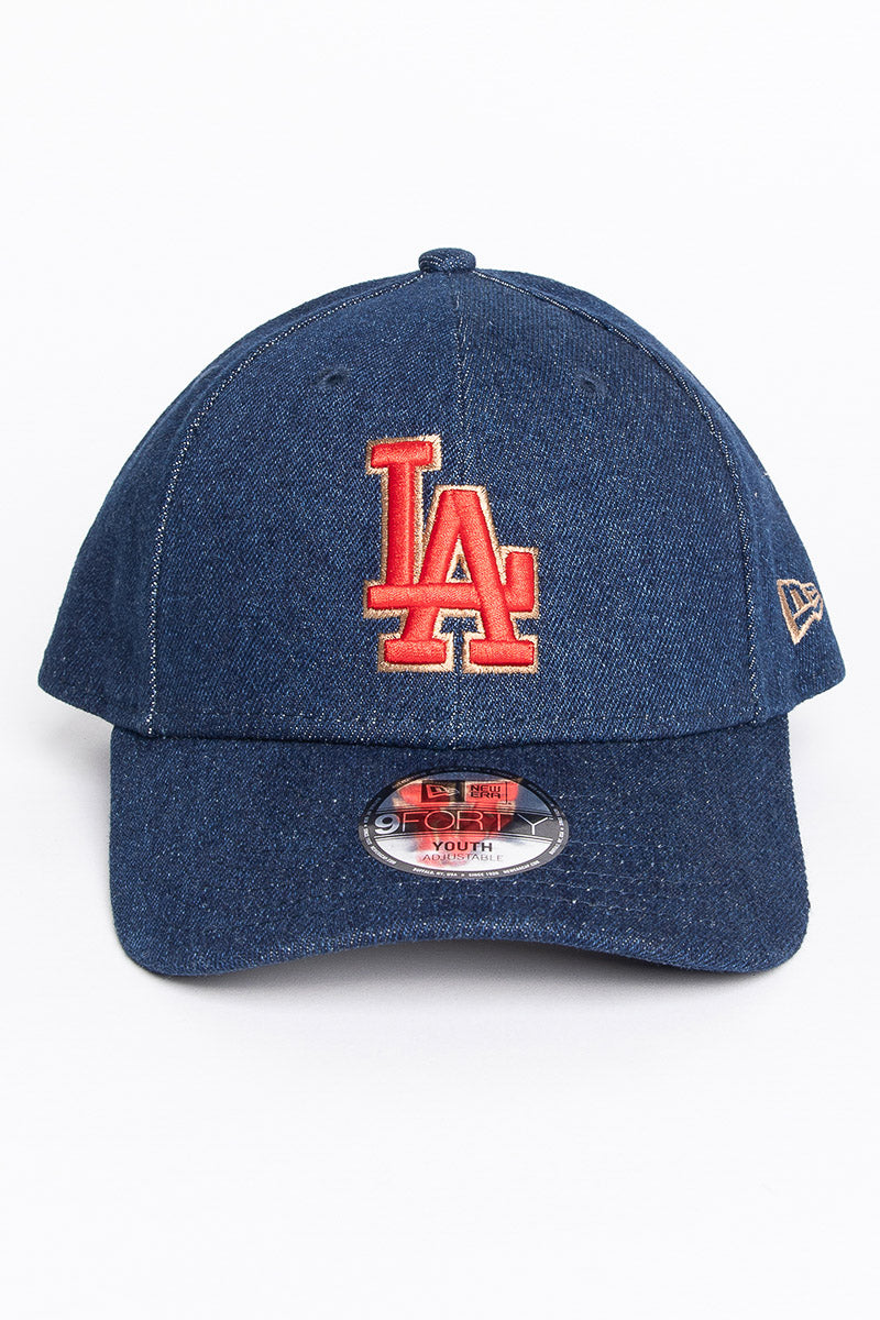 LA Dodgers Navy Denim Kids 940
