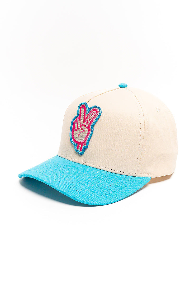 Deuce Peace Off-White Drip Snapback Cap