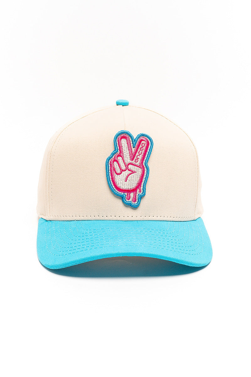 Deuce Peace Off-White Drip Snapback Cap