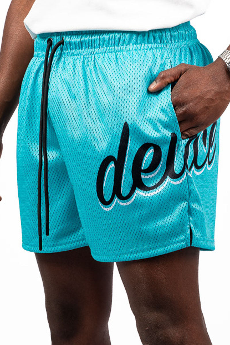 Deuce Mint Mesh Shorts