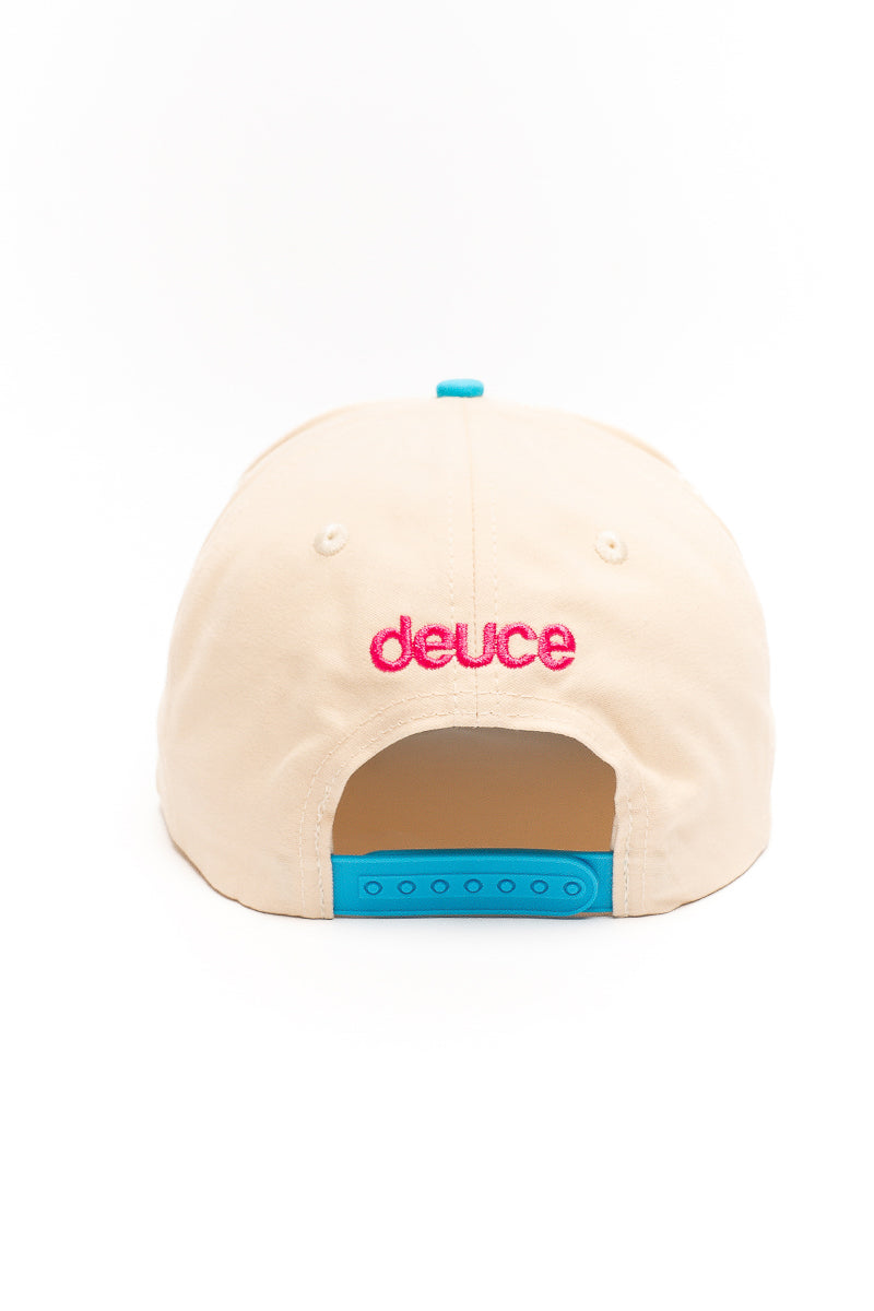 Deuce Peace Off-White Drip Snapback Cap