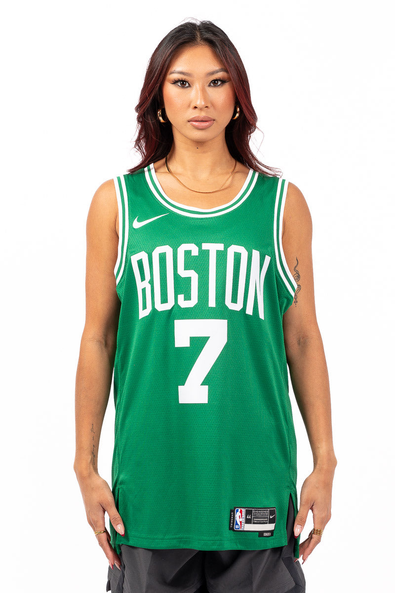 Jaylen Brown Boston Celtics Icon Swingman Jersey - Womens