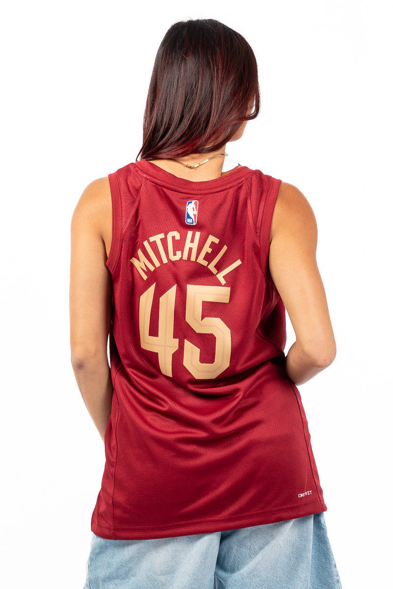 Donovan Mitchell Cleveland Cavaliers Nike Icon Jersey - Womens