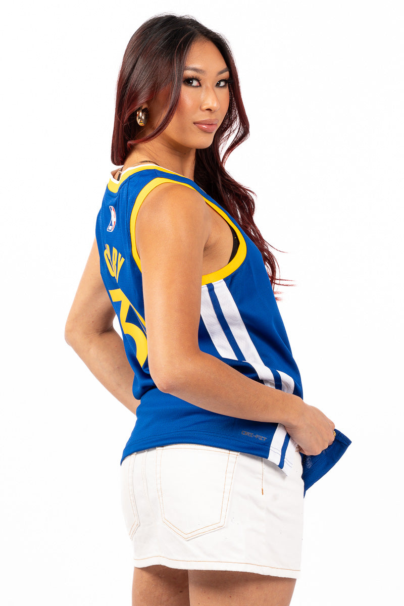 Golden State Warriors Steph Curry Icon Swingman Jersey - Womens