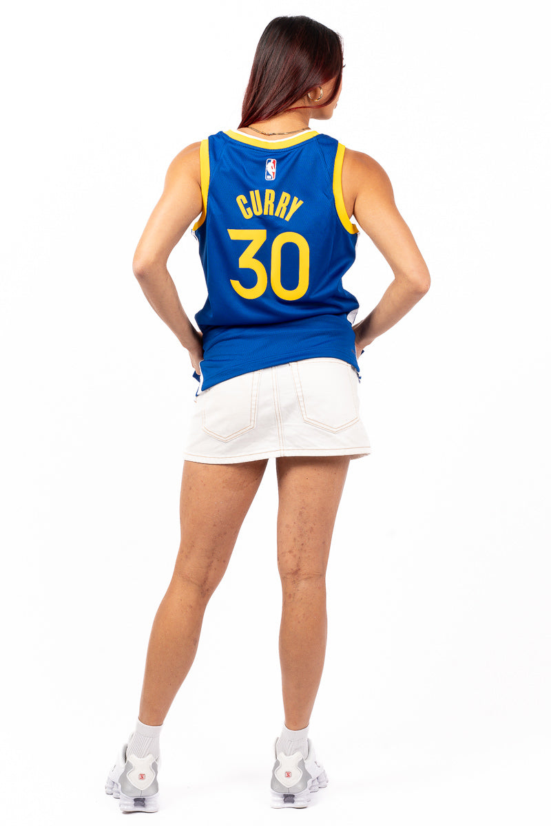 Golden State Warriors Steph Curry Icon Swingman Jersey - Womens
