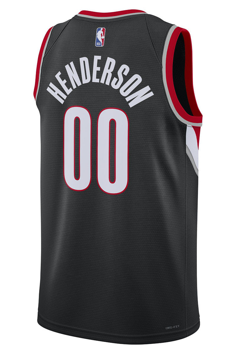 Scoot Henderson Portland Trailblazers NBA Swingman Jersey - Mens