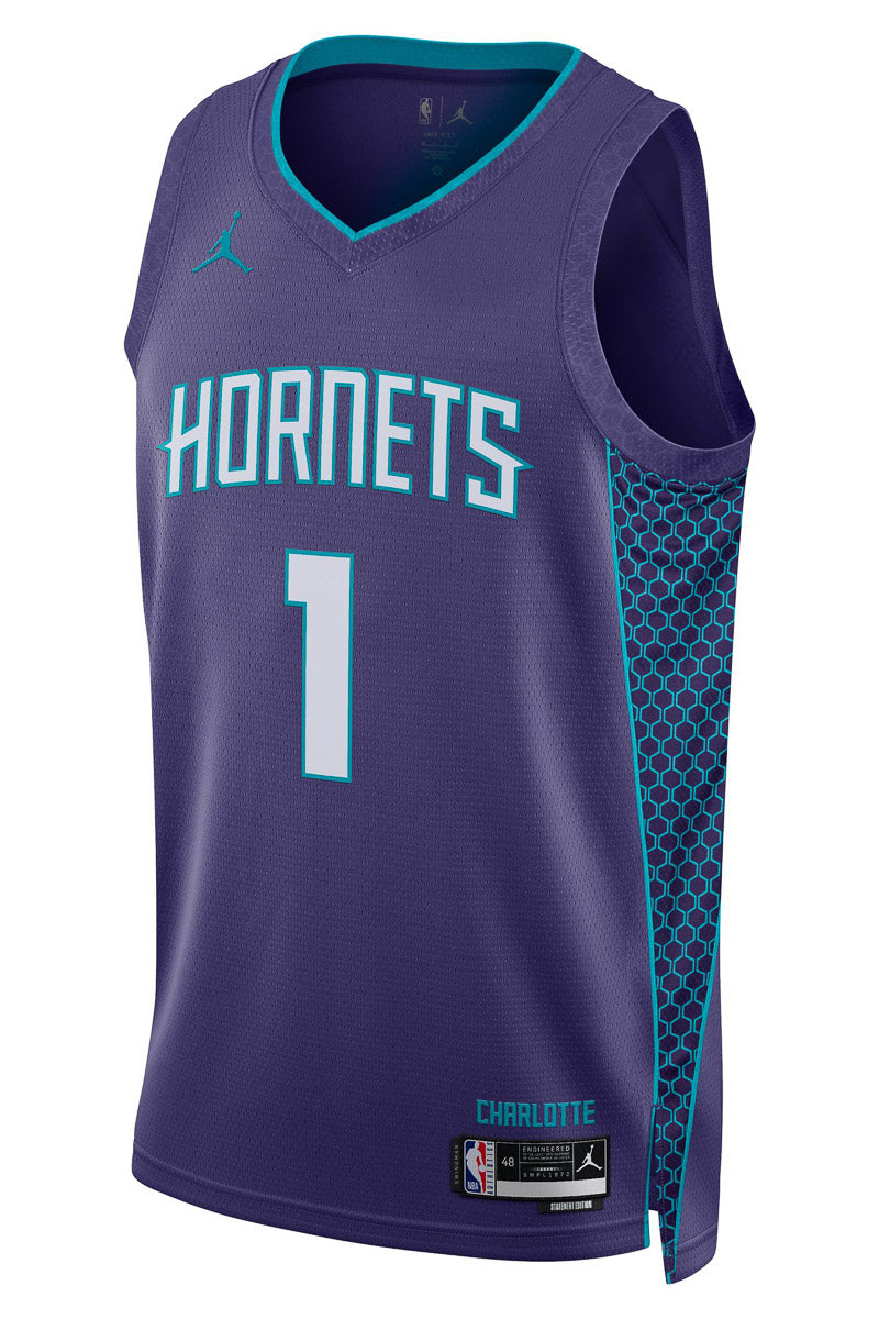 Charlotte Hornets LaMelo Bal Statement Jersey - Mens