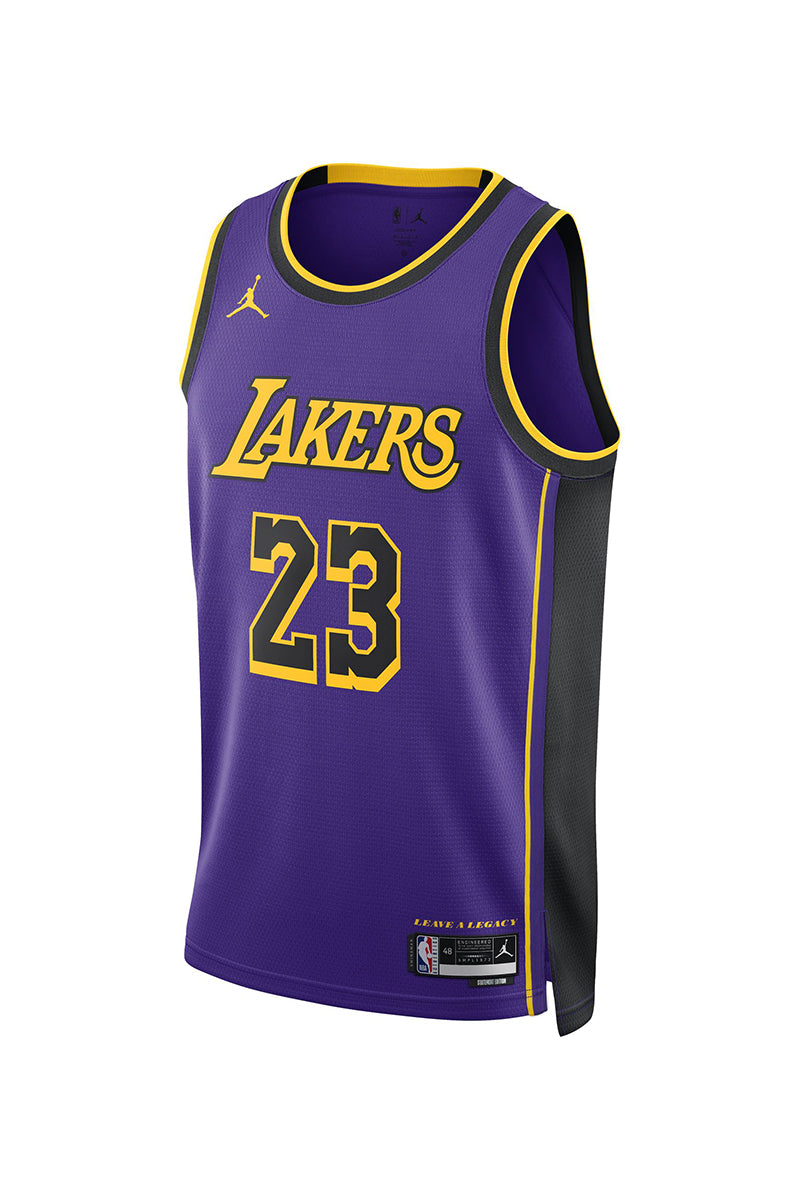 LA Lakers LeBron James Statement Edition Jersey