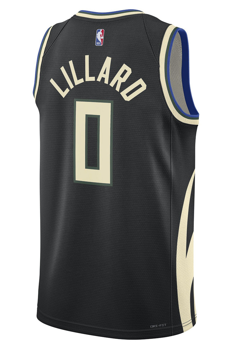 Damian Lillard Milwaukee Bucks Statement Edition NBA Jersey