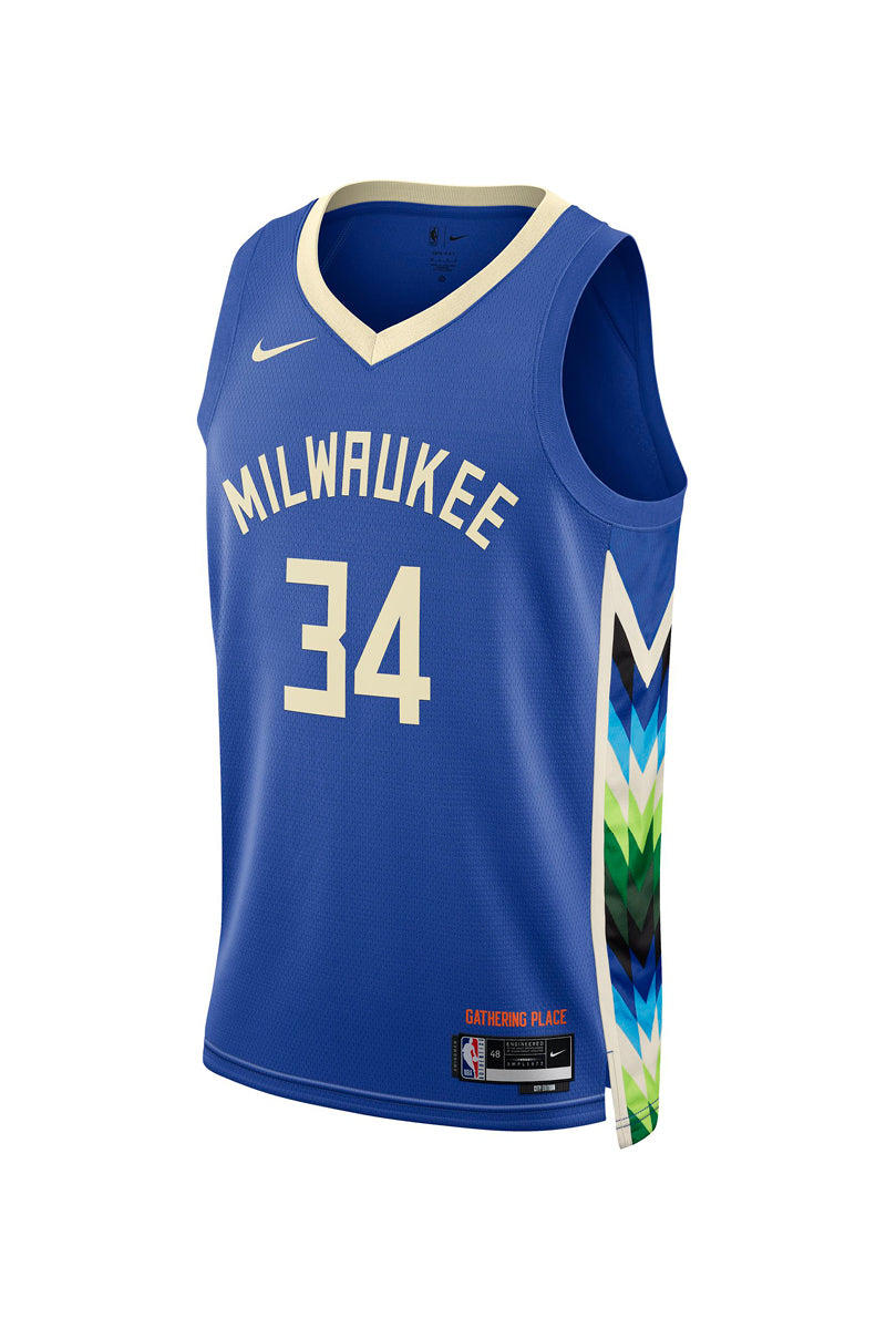 Milwaukee Bucks Giannis Antetokounmpo City Edition Jersey