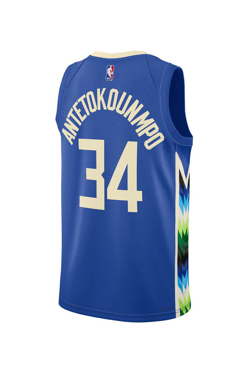 Milwaukee Bucks Giannis Antetokounmpo City Edition Jersey