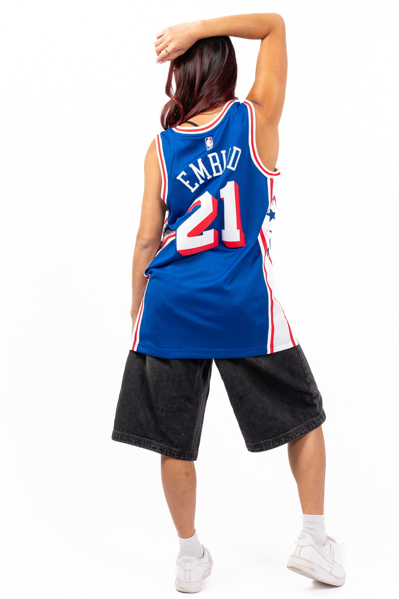 Joel Embiid Philadelphia 76ers Icon NBA Jersey - Womens