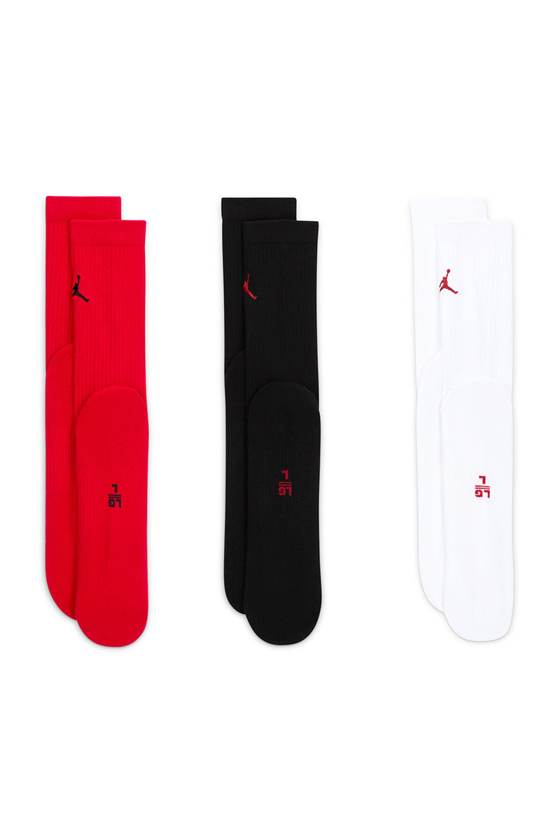 Jordan Everyday Crew Socks 3 pack - Womens