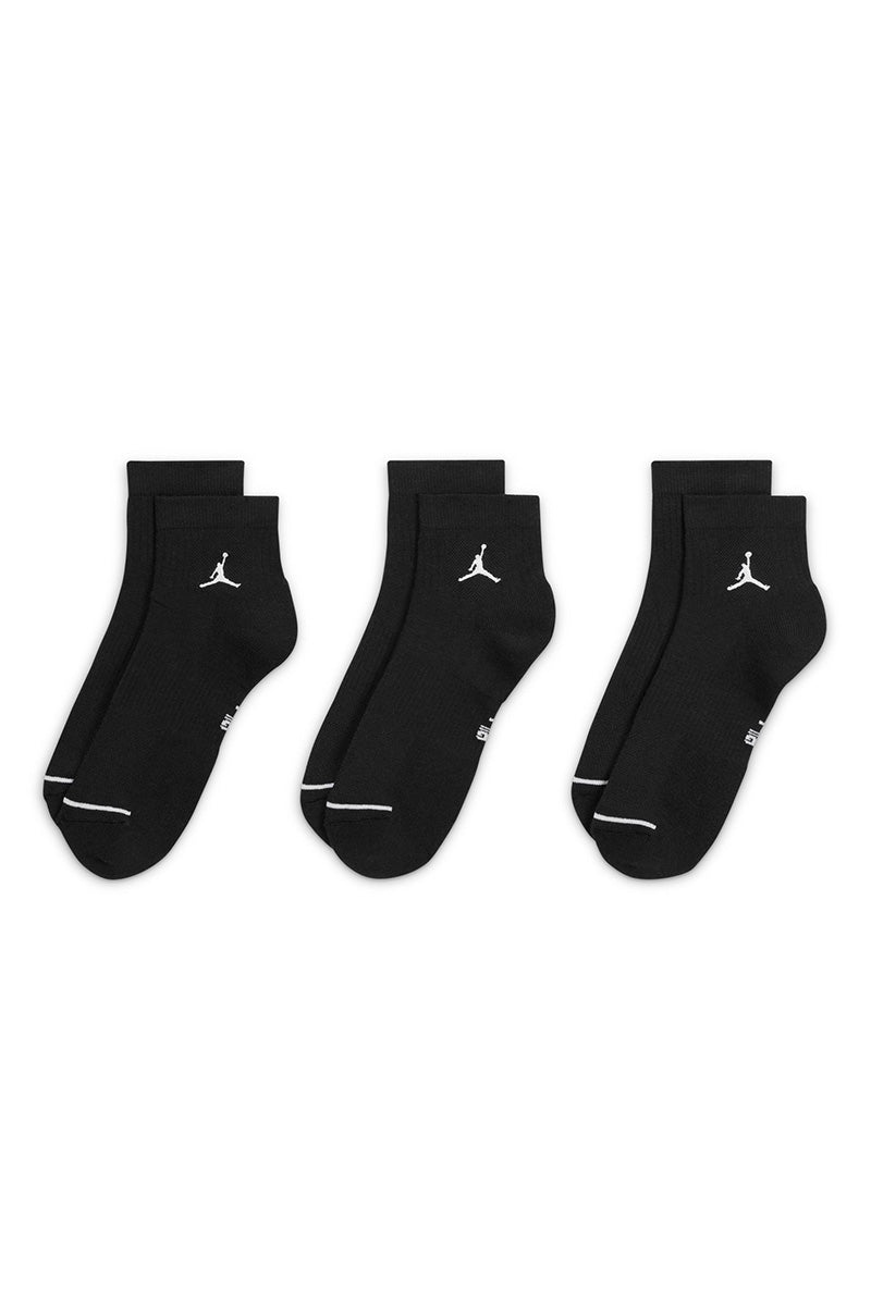 Jordan Cush No-Show Socks 3-Pack - Womens
