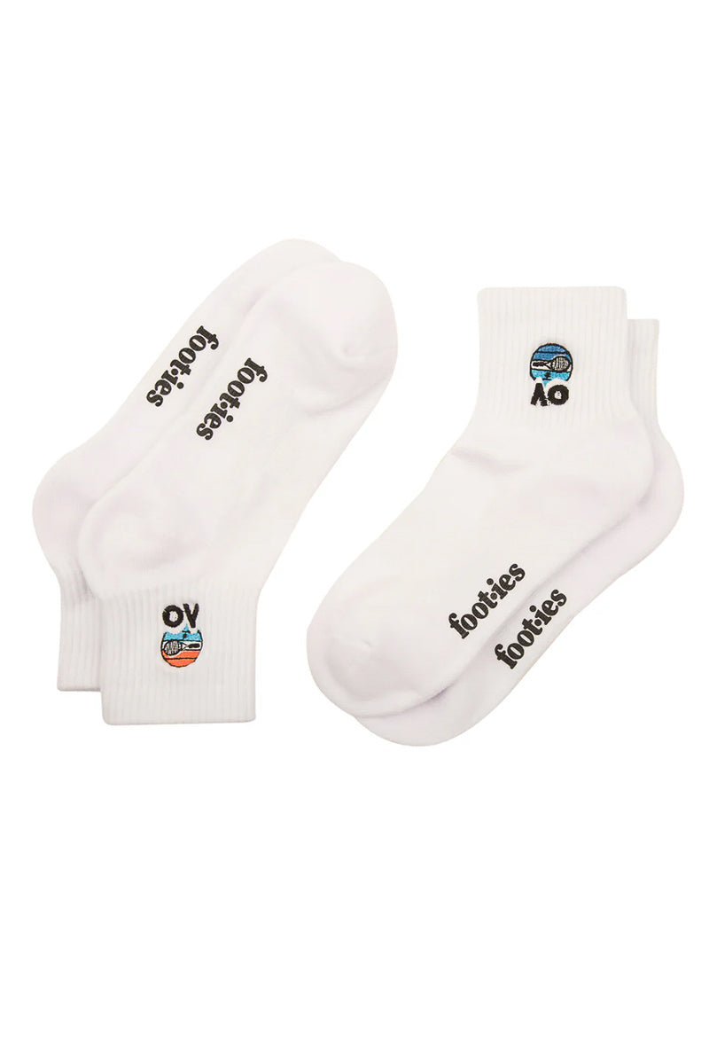 Australian Open Sunset Racket Quarter Sock 2 Pack - Womens – Stateside ...