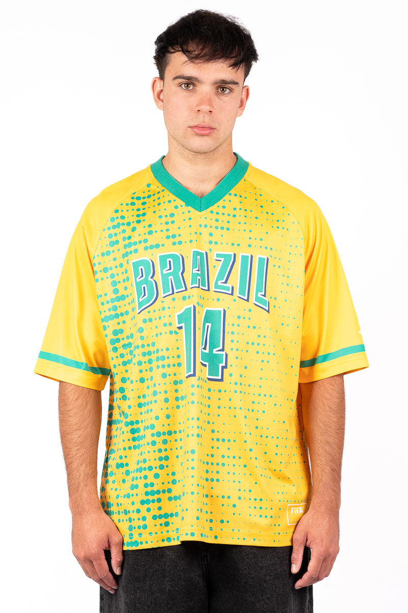FIFA World Cup 1994 Brazil Sub Soccer Jersey