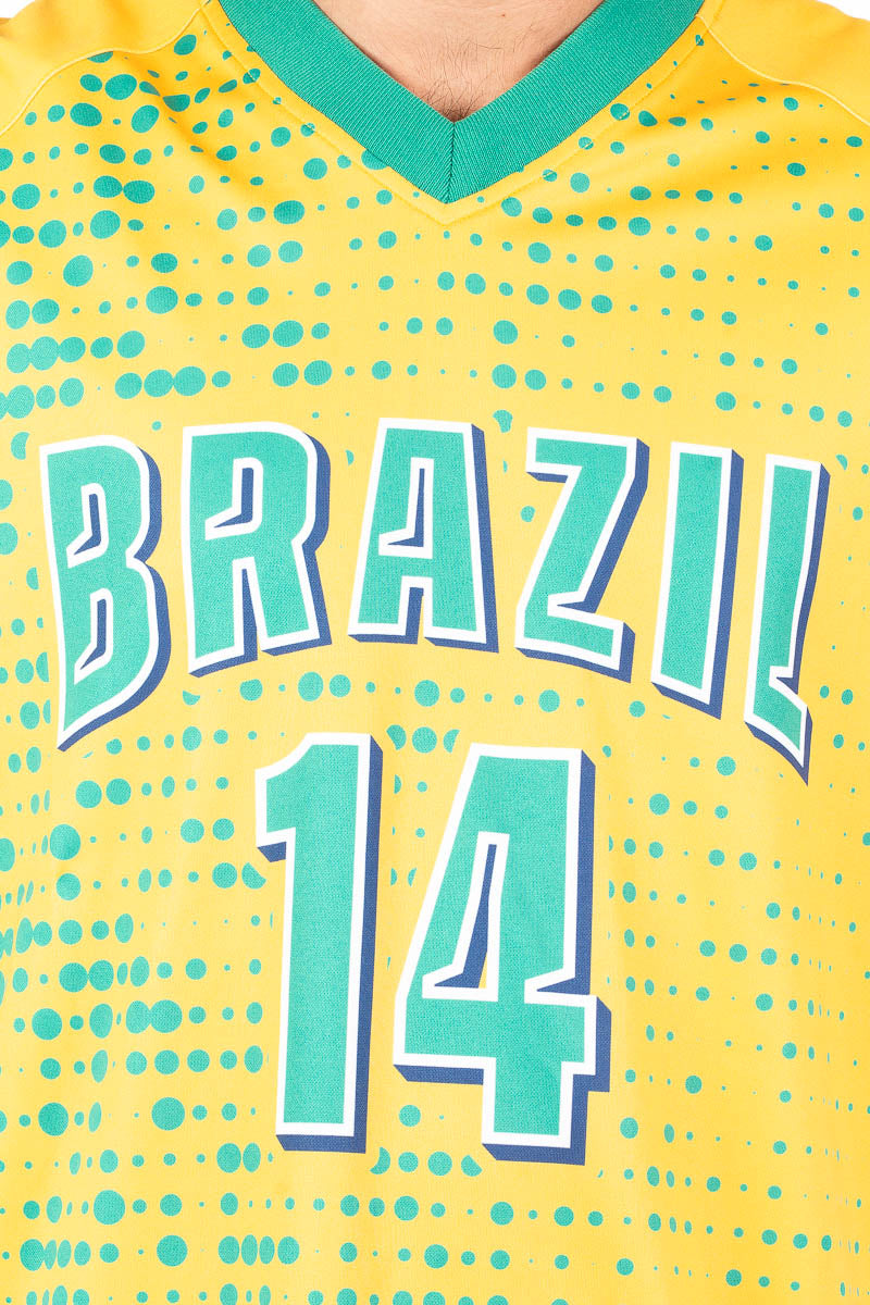 FIFA World Cup 1994 Brazil Sub Soccer Jersey