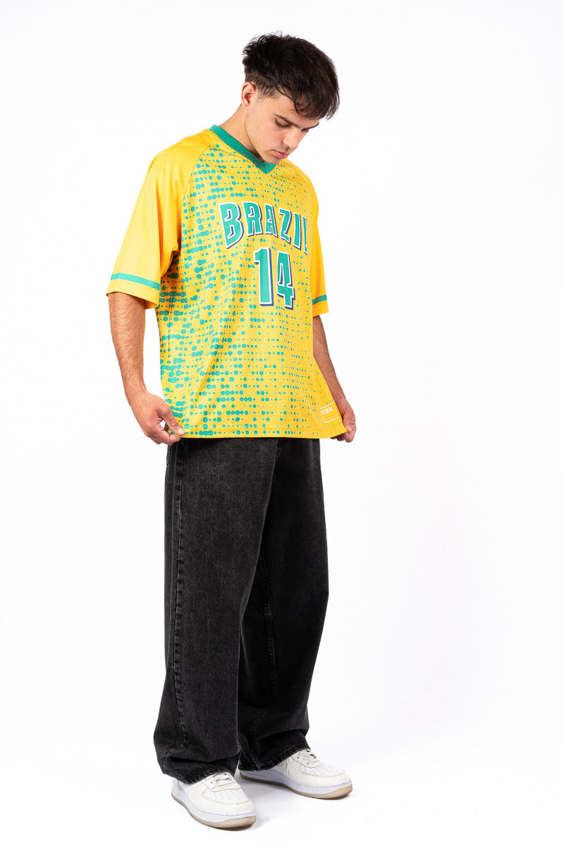 FIFA World Cup 1994 Brazil Sub Soccer Jersey