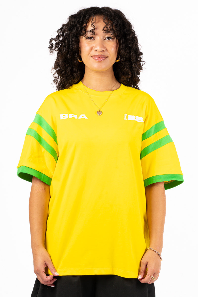 FIFA Ringer Tee BRAZIL - BRAZIL - Womens