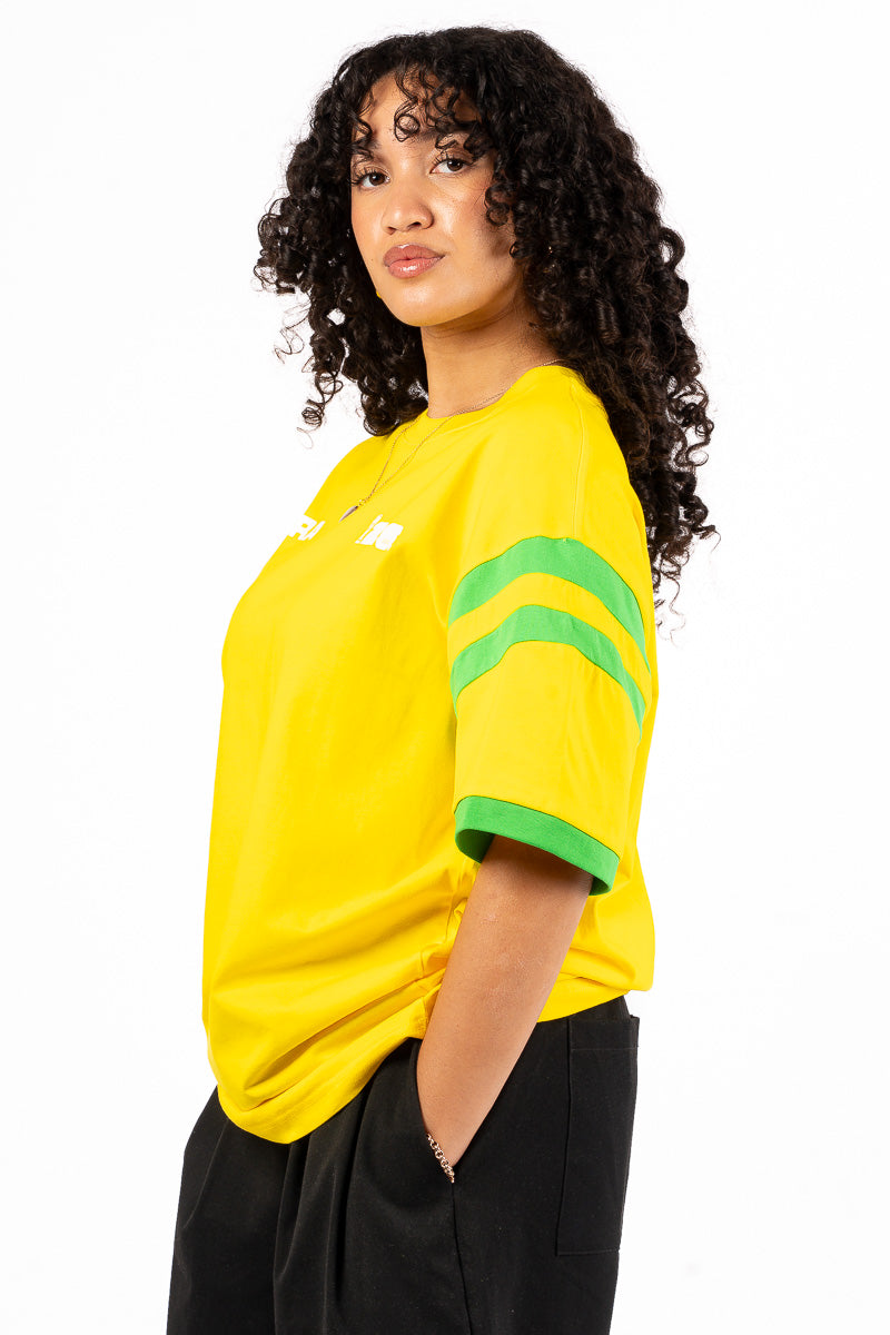 FIFA Ringer Tee BRAZIL - BRAZIL - Womens
