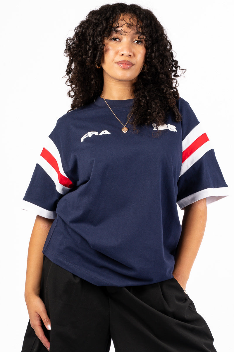 FIFA Ringer Tee FRANCE - FRANCE - Womens