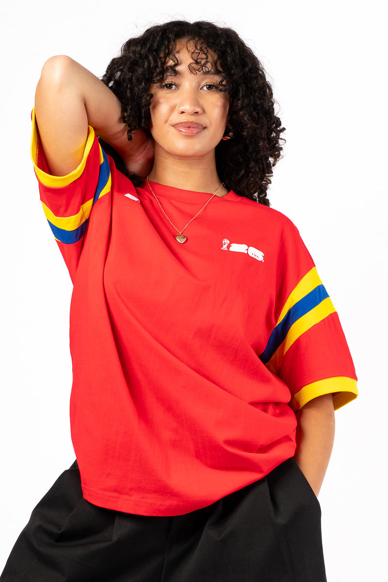 FIFA Ringer Tee SPAIN - SPAIN - Womens