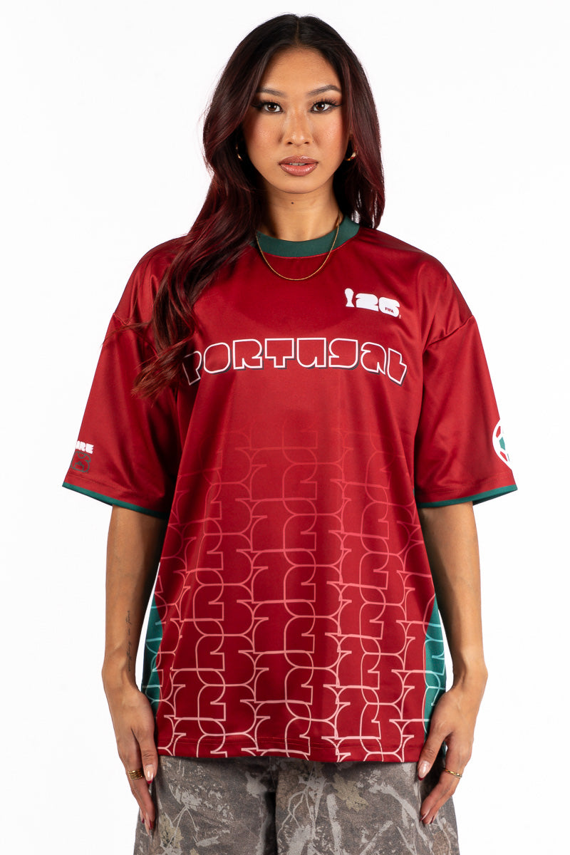 FIFA 2026 Portugal Retro Jersey - Womens
